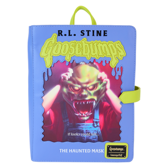 Goosebumps The Haunted Mask Book Cover Glow Mini Backpack, Image 1