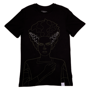 Universal Monsters The Bride Of Frankenstein Unisex Tee, Image 1