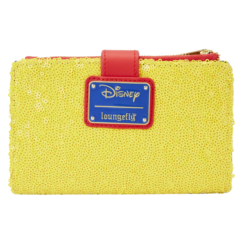 Snow White Princess Sequin Series Flap Wallet, , hi-res image number 4
