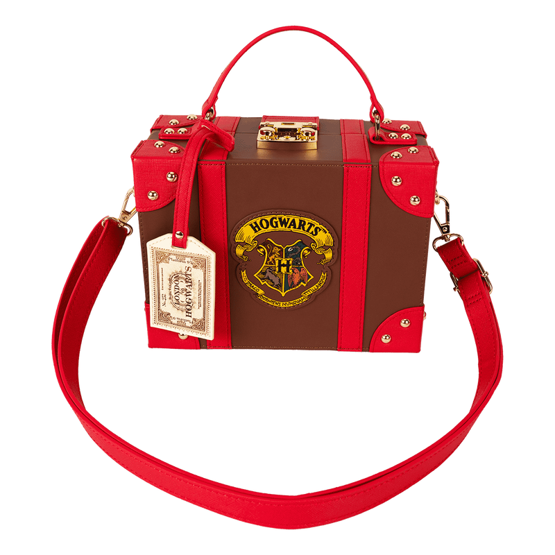 Loungefly ハリーポッター Trunk Case クロスボディバッグ Harry Potter Hogwarts Express Luggage Trunk Crossbody Bag