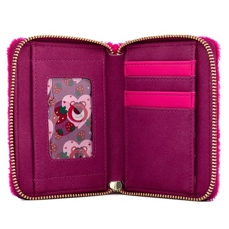 Lotso Cosplay Plush Zip Around Wallet, , hi-res image number 3