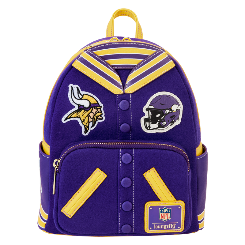 NFL Minnesota Vikings Varsity Mini Backpack, , hi-res view 1