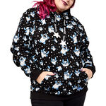 Stitch Ghost Costume All-Over Print Unisex Hoodie, , hi-res view 2