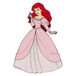 The Little Mermaid Paper Doll Pin Set, , hi-res image number 3