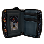 Halloween Michael Myers Jack-O'-Lantern Glow Zip Around Wallet, , hi-res view 6