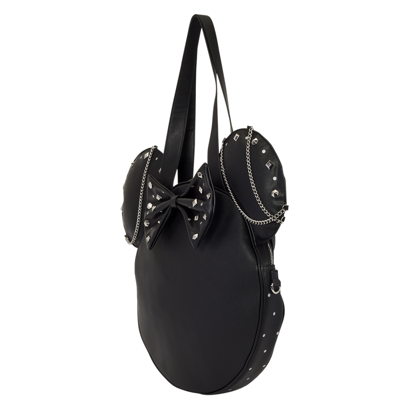 Minnie Mouse Studs & Chains Oversized Figural Tote Bag, , hi-res view 4