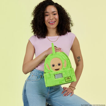 Teletubbies Dipsy Plush Cosplay Light Up Mini Backpack, Image 2