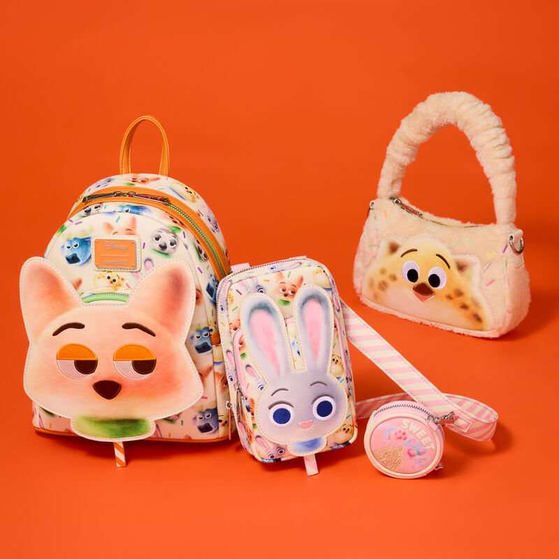 Zootopia 2 Nick Wilde Cotton Candy Cosplay All-Over Print Mini Backpack, , hi-res view 4