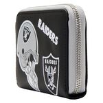 NFL Las Vegas Raiders Patches Zip Around Wallet, , hi-res image number 2