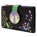 Wicked Glinda & Elphaba Floral & Lace Flap Wallet, , hi-res view 2