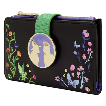 Wicked Glinda & Elphaba Floral & Lace Flap Wallet, Image 2