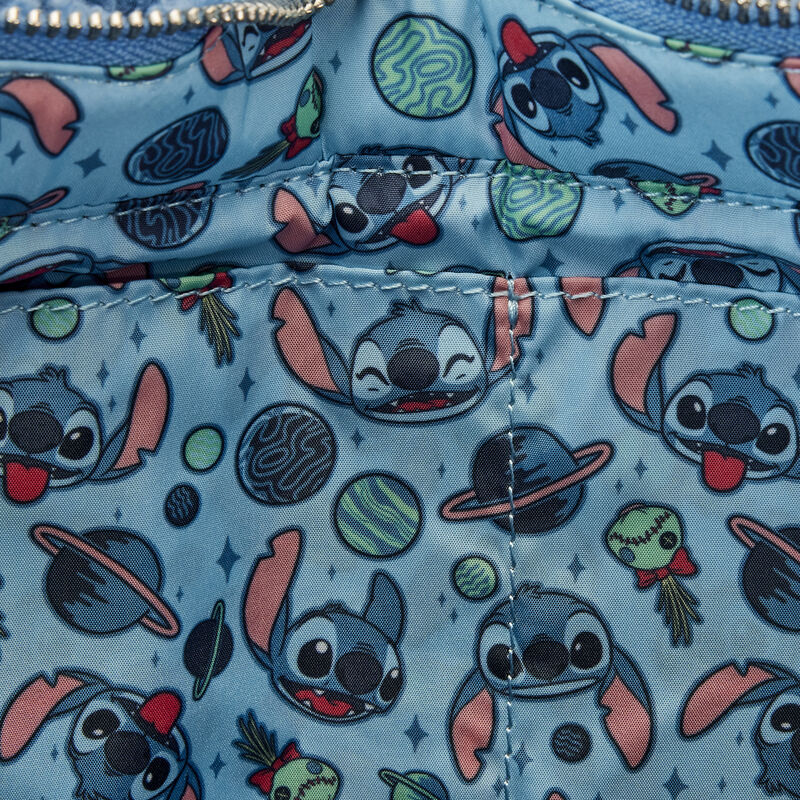 Stitch Disney - Sac en coton, grand sac à bandoulière, 54x40x17 cm