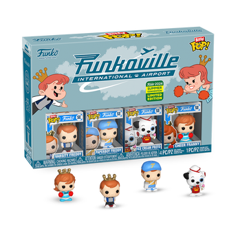Bitty Pop! Funkoville 4-Pack, Image 1