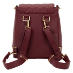 Loungefly The Lilly Red Convertible Mini Backpack & Crossbody Pin Trader Bag, , hi-res view 6