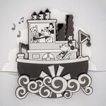 Disney Steamboat Willie Collector Box Moving Enamel Pin, , hi-res view 3