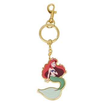 The Little Mermaid 35th Anniversary Life is the Bubbles Ariel Keychain, Image 1