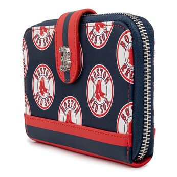 MLB Boston Red Sox Logo Zip Around Wallet, Image 2