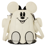 Mickey & Minnie Mouse Ghost Glow Figural Crossbody Bag, , hi-res view 1