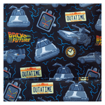 Back To The Future 40th Anniversary All-Over Print Nylon Full-Size Backpack, , hi-res view 7