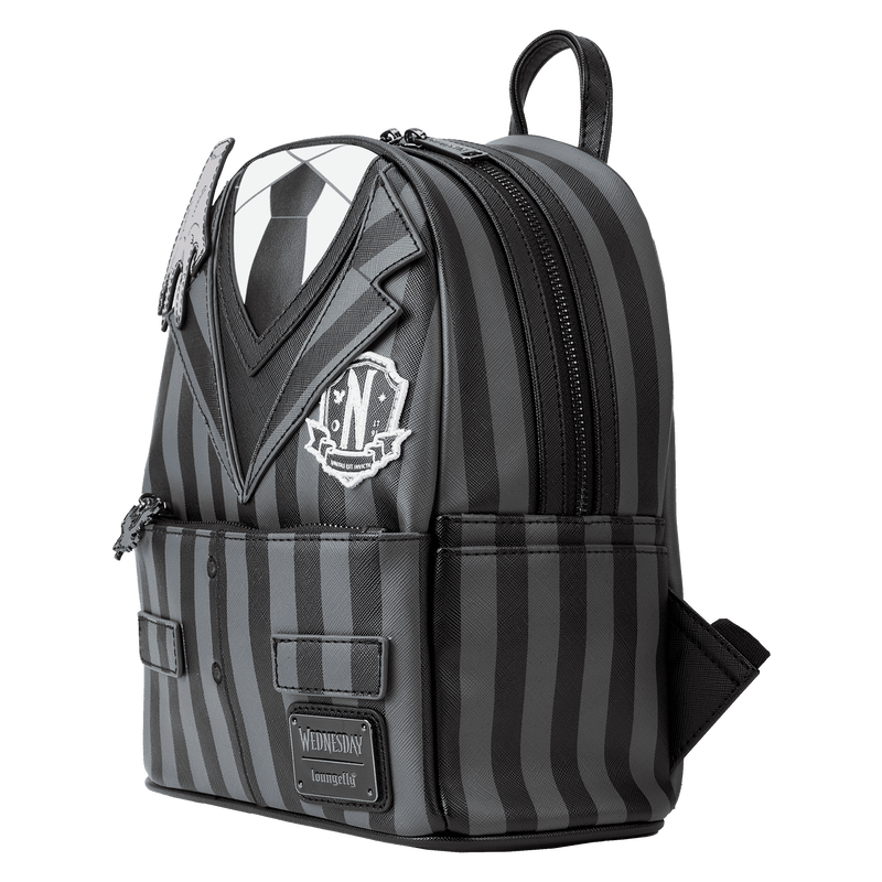 Buy Wednesday Nevermore Cosplay Mini Backpack at Loungefly.