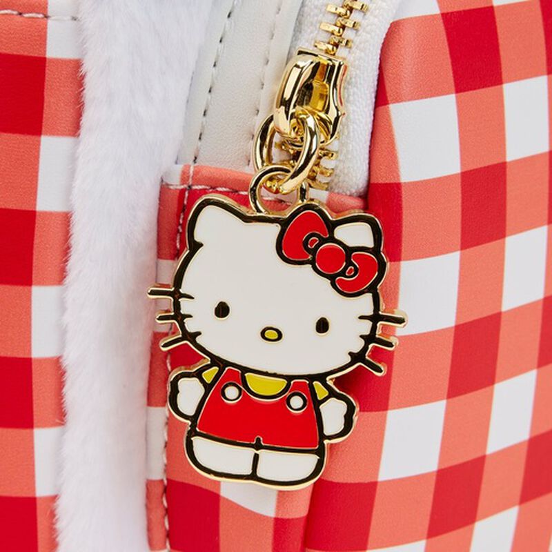 Loungefly Hello Kitty 45th Anniversary Stripes Convertible Mini Backpack