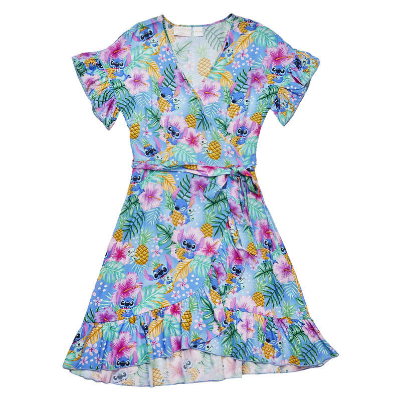 Stitch Shoppe Lilo and Stitch Tropical Wrap Ilana Dress, , hi-res view 7
