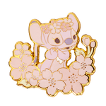 Stitch & Angel Cherry Blossom Mystery Box Pin, , hi-res view 2