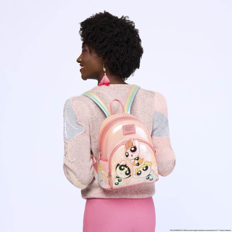 girl power mini backpack The Powerpuff Girls Exclusive Pearlescent Mini Backpack