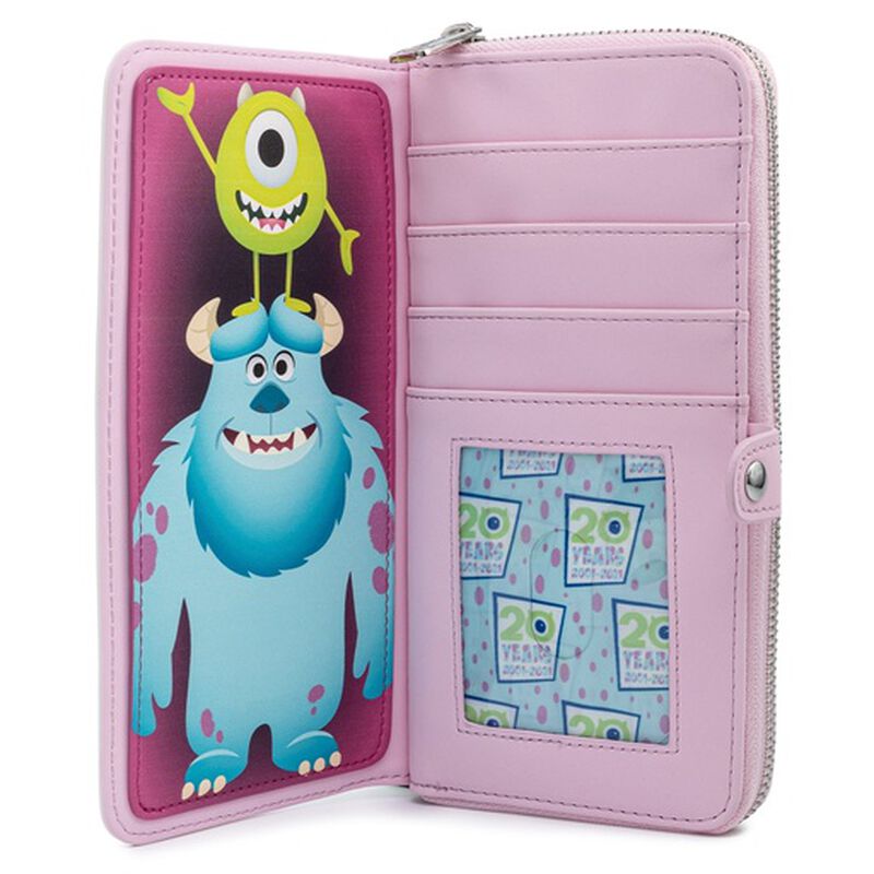 Pixar Monsters, Inc. Boo's Door Zip Around Wallet, , hi-res view 3