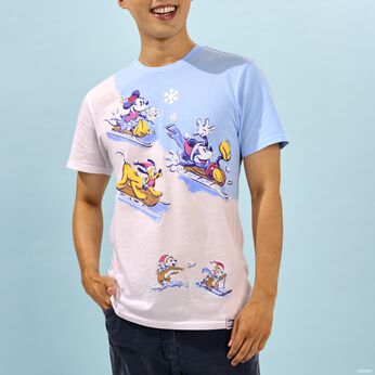 Mickey & Friends Winter Wonderland Unisex Tee, Image 2