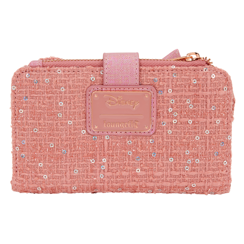 Minnie Mouse Exclusive Glitter Tweed Flap Wallet, , hi-res view 5