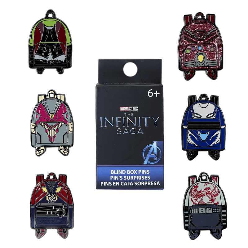 Marvel Infinity Saga Mini Backpack Mystery Box Pin, , hi-res view 1