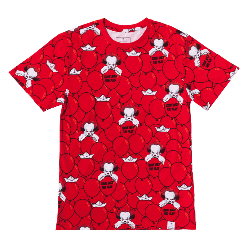 It Pennywise Red Balloon Unisex Tee, , hi-res view 3