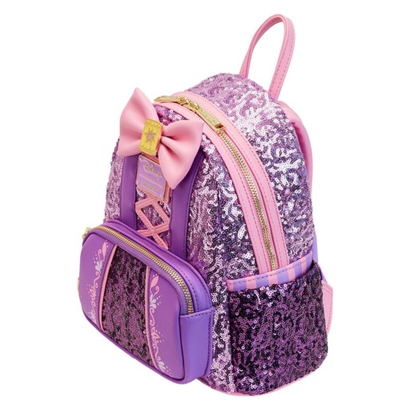 Exclusive - Rapunzel Sequin Mini Backpack, , hi-res image number 5