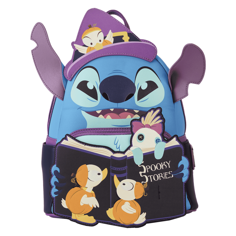 Stitch Exclusive Spooky Stories Halloween Glow Mini Backpack, , hi-res view 1