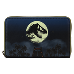 Jurassic Park 30th Anniversary Dino Moon Glow Zip Around Wallet, , hi-res image number 2