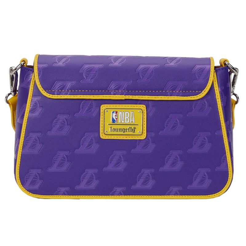 NBA Los Angeles Lakers Logo Crossbody Bag, , hi-res view 4