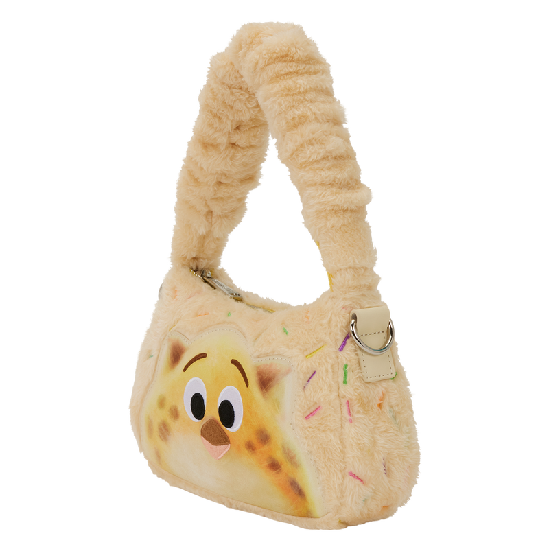 Zootopia 2 Officer Clawhauser Cotton Candy Plush Cosplay Crossbody Bag, , hi-res view 4