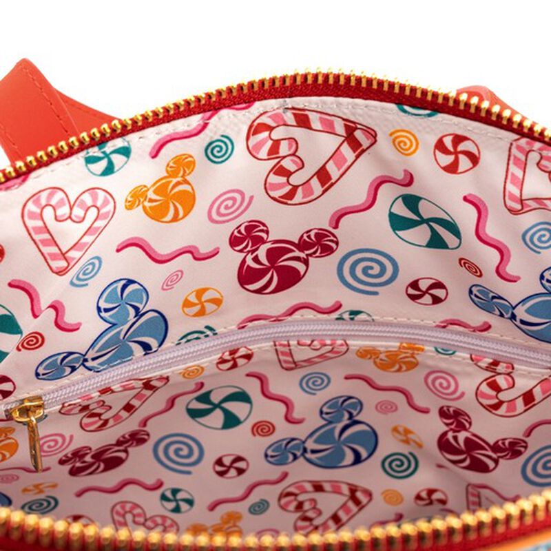 Disney Gingerbread Mickey and Minnie Mouse Crossbody Bag, , hi-res view 4