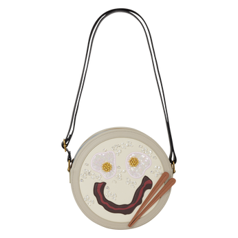 Mulan Congee Smiley Face Crossbody Bag, , hi-res view 1
