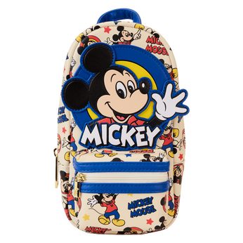 Mickey Mouse Classic Cosplay Stationery Mini Backpack Pencil Case, Image 1