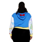 Snow White Fairest One of All Crop Hoodie, , hi-res view 5