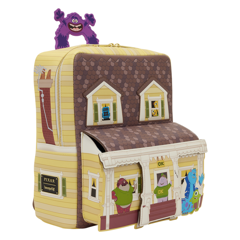 Monsters University Oozma Kappa House Figural Mini Backpack, , hi-res view 5