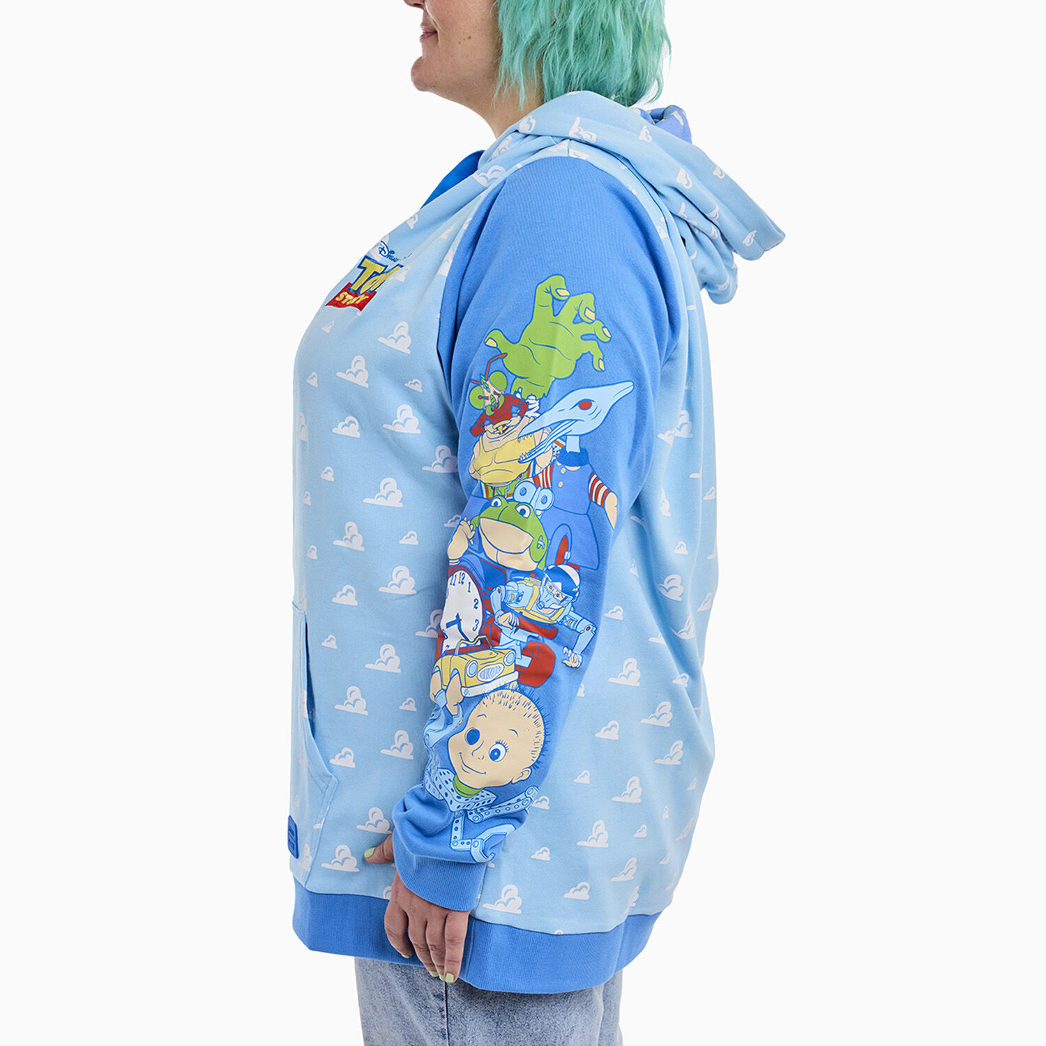 Toy Story Movie Collab Good vs Baddies Unisex Hoodie