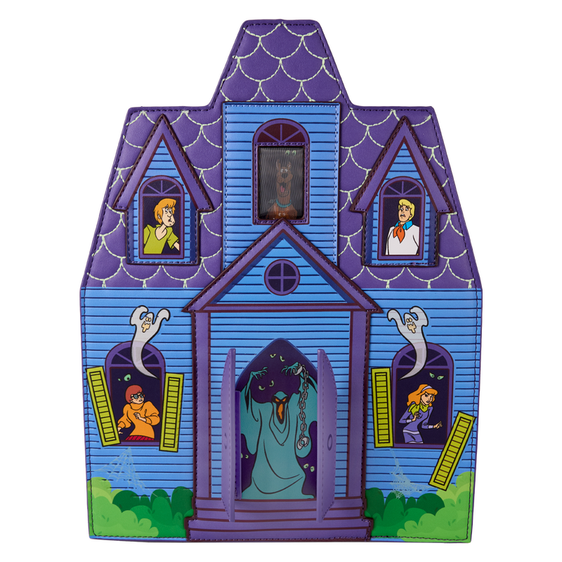 Scooby-Doo™ Mystery Inc. Haunted Mansion Lenticular Mini Backpack, , hi-res view 3