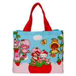 Sanrio Hello Kitty & Friends x Strawberry Shortcake Canvas Tote Bag, , hi-res view 1
