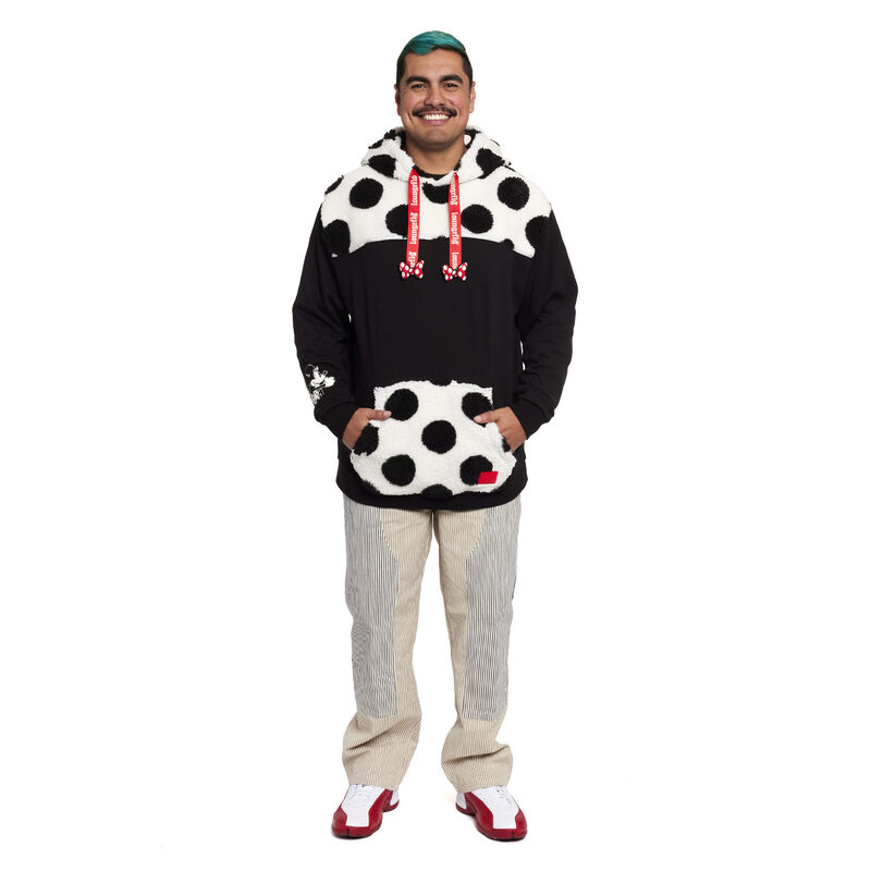Minnie Mouse Rocks the Dots Classic Sherpa Unisex Hoodie, , hi-res view 12