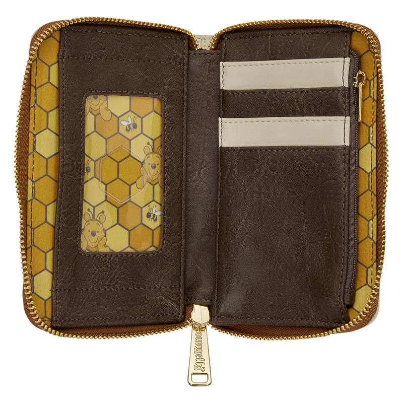 Winnie the Pooh Bees & Flowers Zip Around Wallet, , hi-res view 4