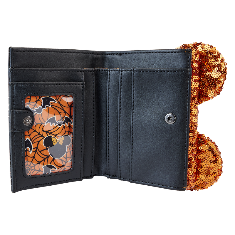 Minnie Mouse Exclusive Halloween Sequin Flap Wallet