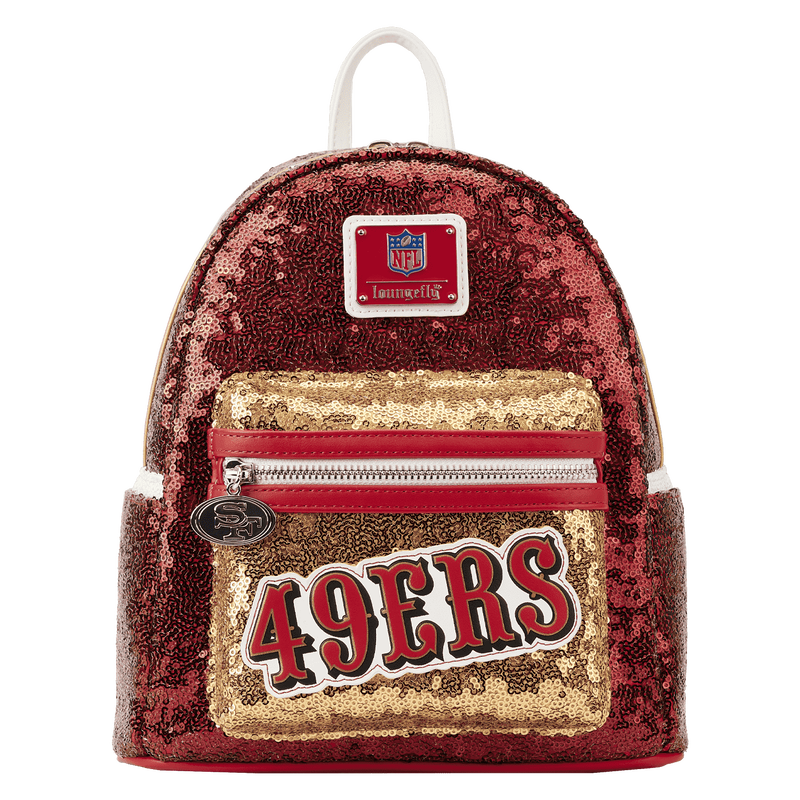 NFL San Francisco 49ers Sequin Mini Backpack, , hi-res view 1